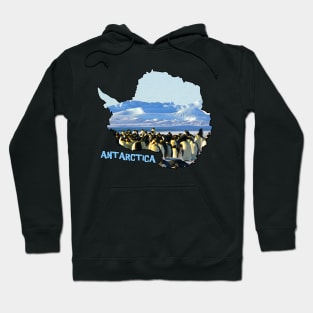 Antarctica Emperor Penguins Hoodie